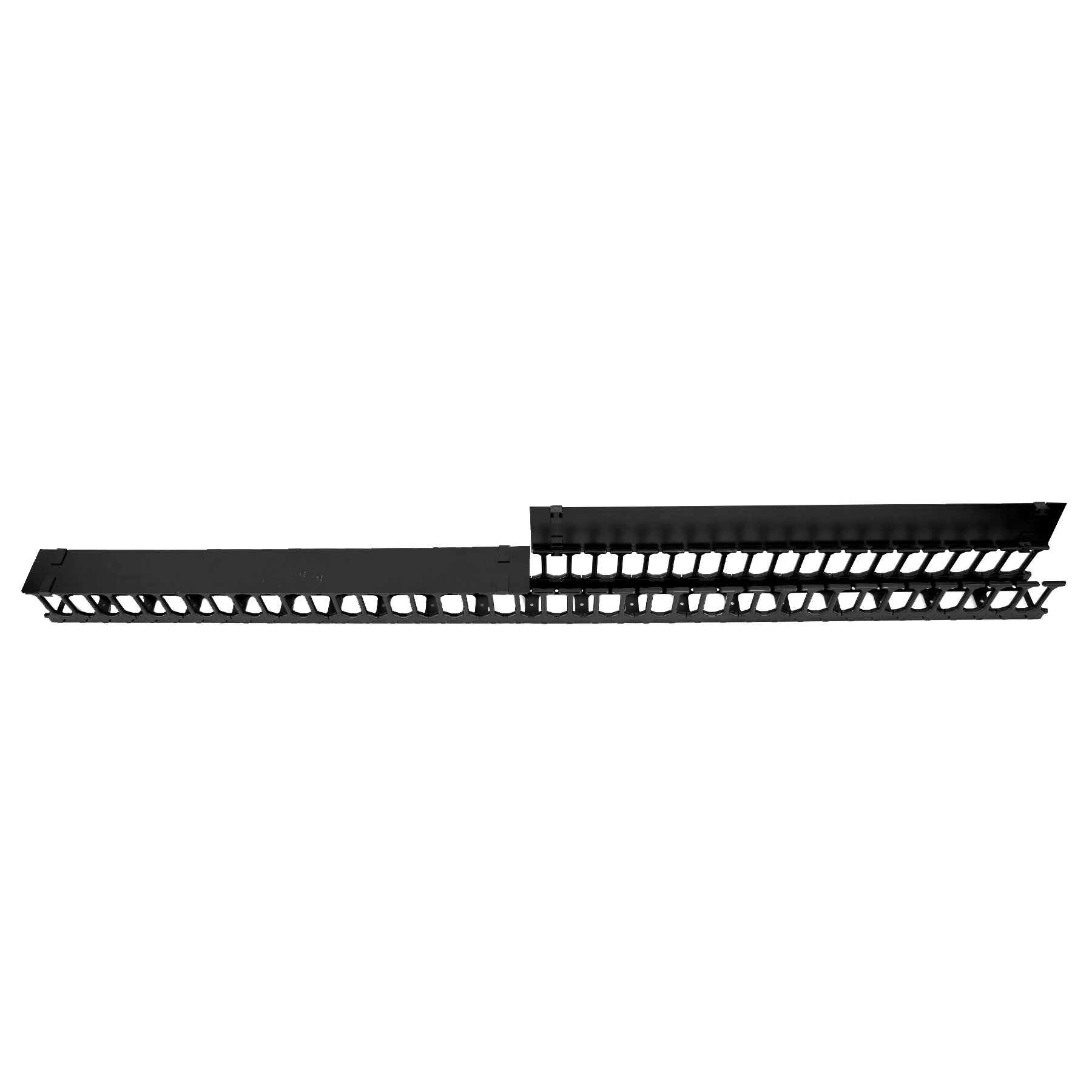 One Piece 42 U Vertical Plastic Cable Manager