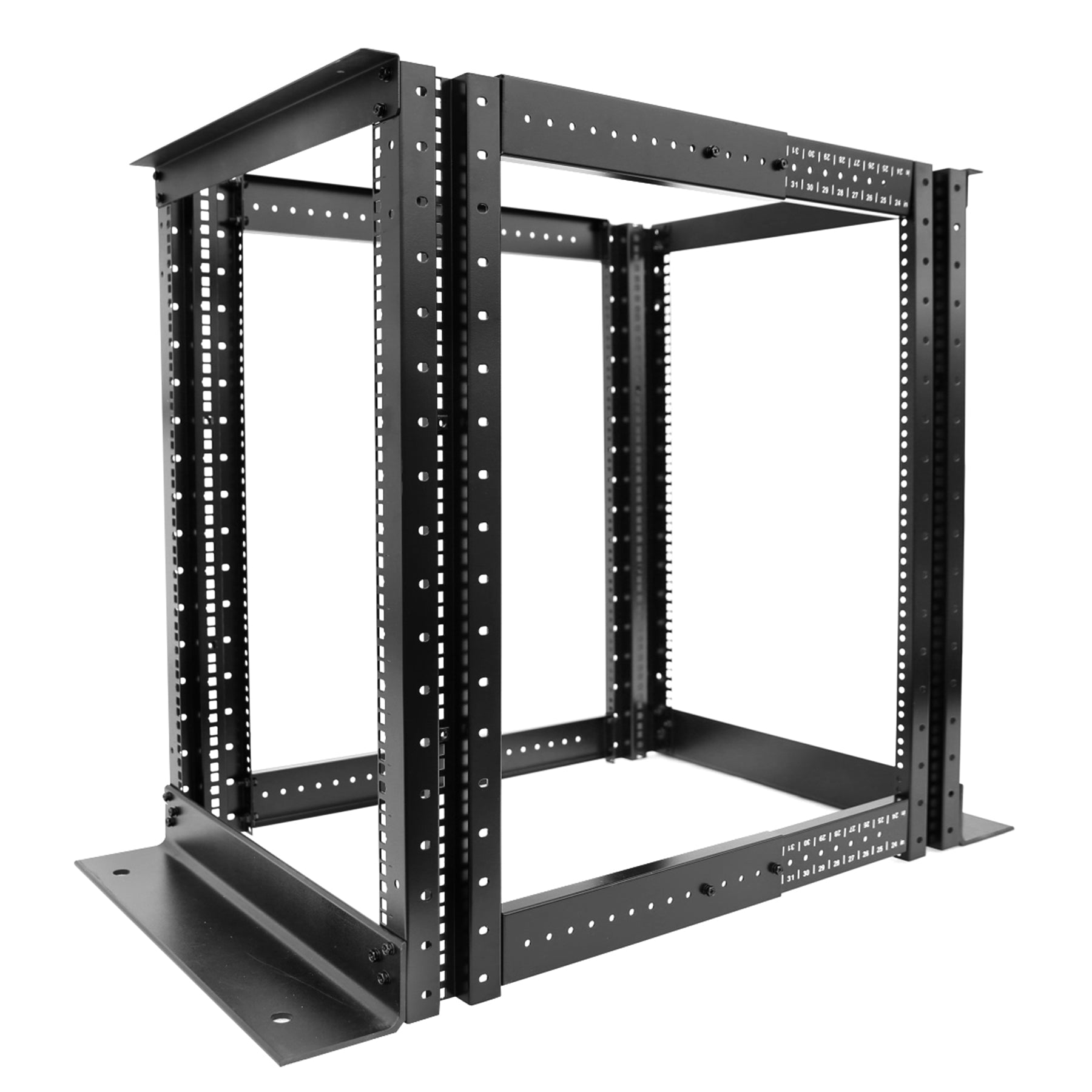 15U 4 Post Open Frame Server Rack