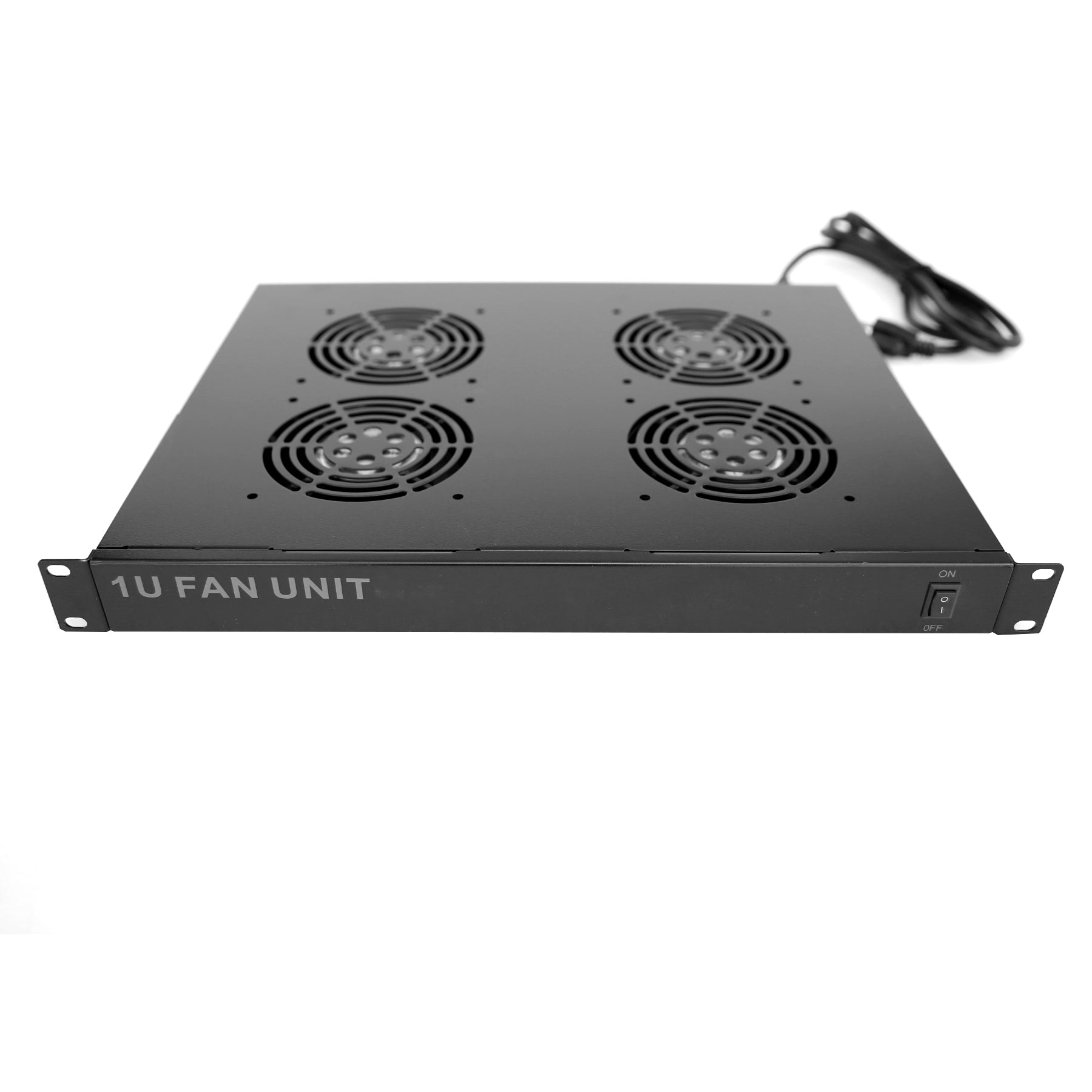 1U Cabinet Rack Mount Fan Unit with 4 Fans 110v